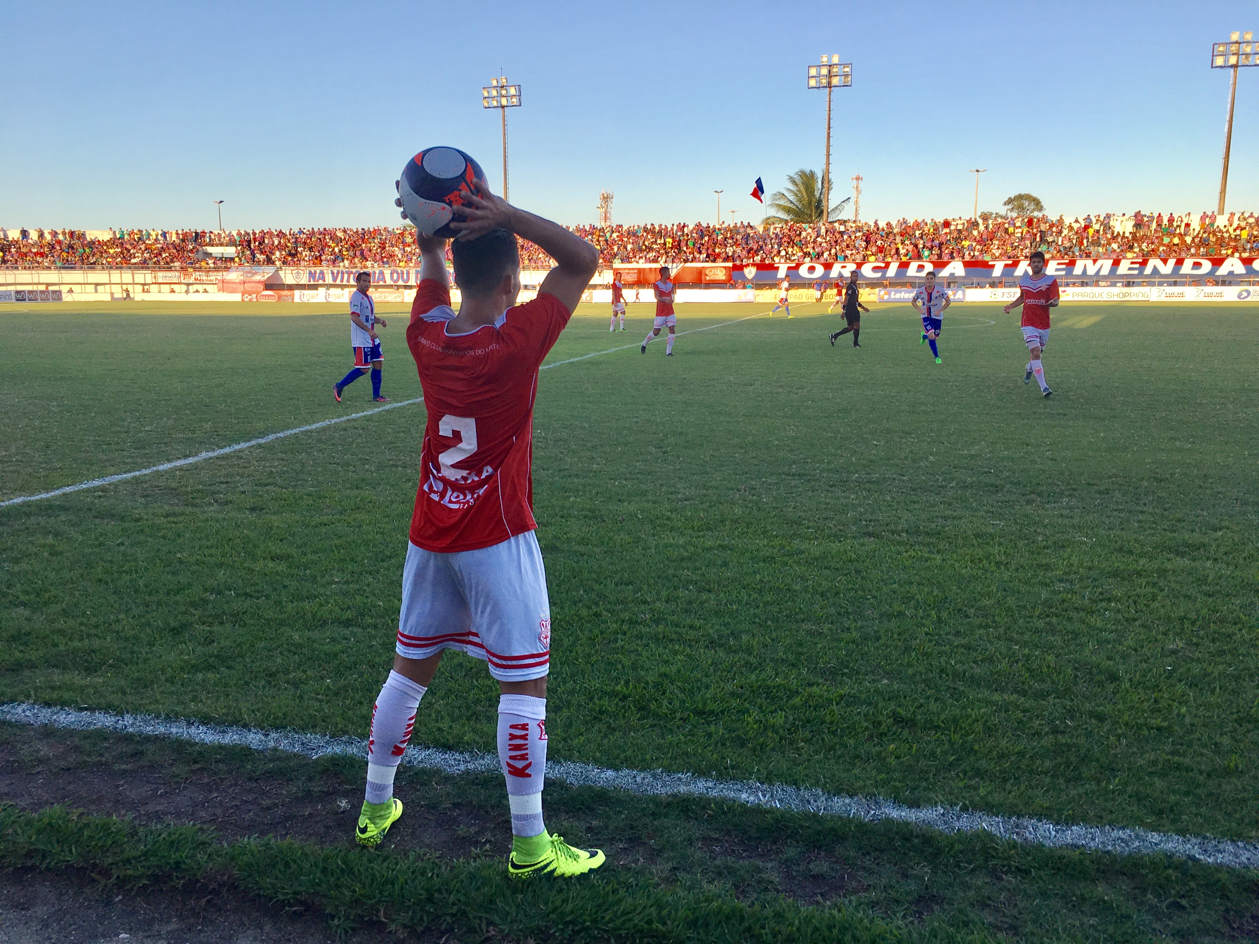 Como é que tá o jogo do Club Sportivo Sergipe?